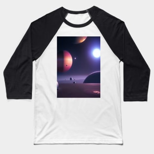 Copy of LOVELY SPACE JOURNEY Baseball T-Shirt